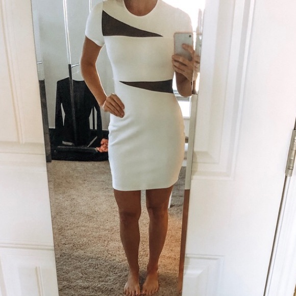 Express Geometric Mini Dress - Picture 2 of 2